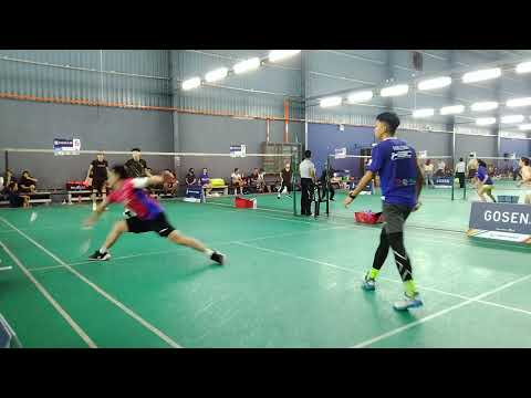 Badminton SF LSJ2 Men's Double Bakat Baru Tour - Lukmanulhakim / Nazmie Vs Cheok Kee / Chun Hong