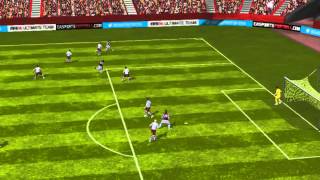 FIFA 14 iPhone/iPad - FC Genius vs. Burnley: I get knocked down...