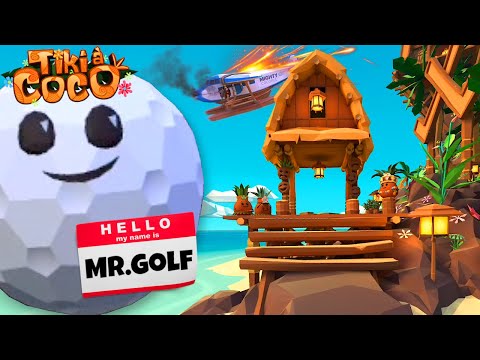 Golf God 100% New Walkabout Mini Golf VR course - Tiki a Coco