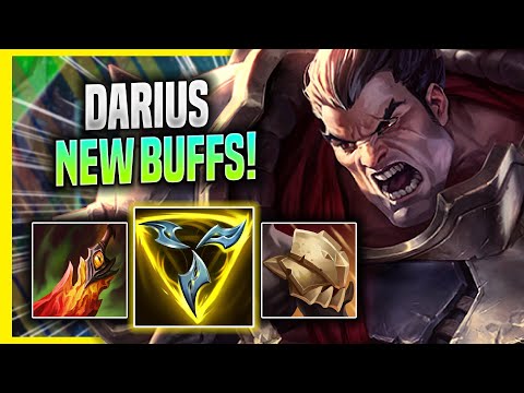 KOREAN CHALLENGER TRIES DARIUS WITH NEW BUFFS! - Korean Challenger Plays Darius TOP vs Irelia!