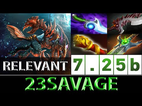 23savage [Slark] The Relevant Carry We Need To Win ► Dota 2 7.25b