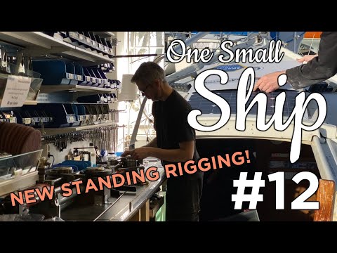 One Small Ship #12: Making new standing rigging from scratch! The 2022 season begins!