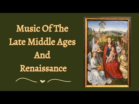Music Of The Late Middle Ages And Renaissance by The Festival Consort; Lawrence Selman