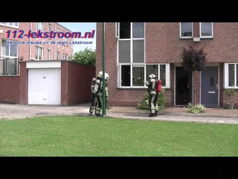 Kleine woningbrand Moerasmeer Houten