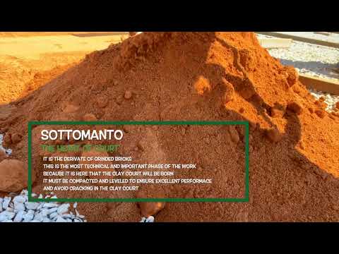 How build a clay court tennis