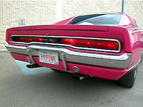 Factory Panther Pink 70 Dodge Charger RT 440 Magnum 4 speed 410 Dana 60