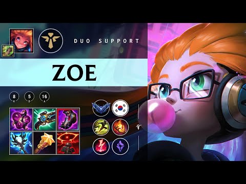 Zoe Support vs Alistar - KR Diamond Patch 25.24