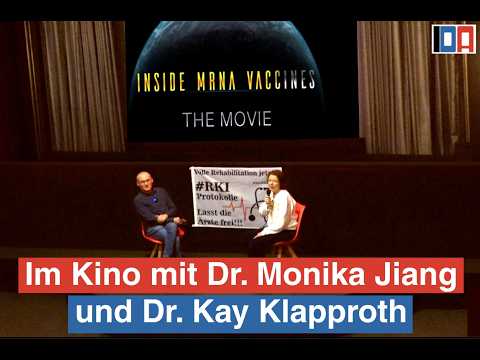 "Inside mRNA-Vaccines" - Im Kino mit Dr. Monika Jiang und Dr. Kay Klapproth