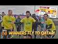 WIN THIS WE RE GOING TO QATAR