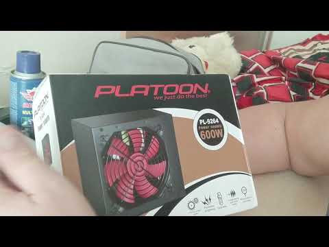 Platoon 600w Power Supply PC güç kaynağı en ucuz