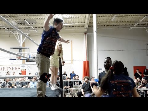 Cardigan w/ B3cca vs Armani Kayos & Paris Van Dale - HIGHER SOCIETY RULES (Chaotic Wrestling)