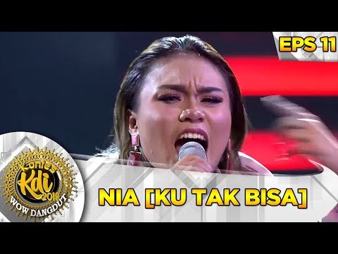 Juri Takjub liat Penampilan Nia [KU TAK BISA] - Kontes KDI Eps 11 (30/9)