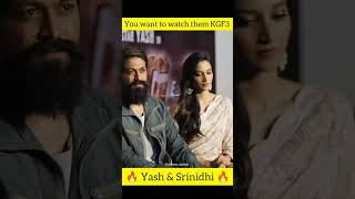 Yash with srinidhi shetty on stage KGF2 #kgf #kgfchapter2 #yash #srinidhishetty #nehakakkar #shorts