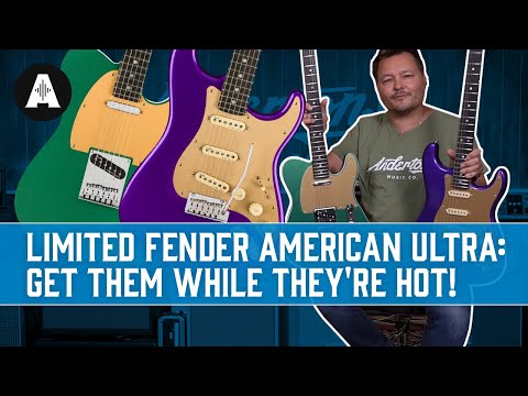 Fender FSR American Ultra Guitars - Limited, Exclusive & Gorgeous!