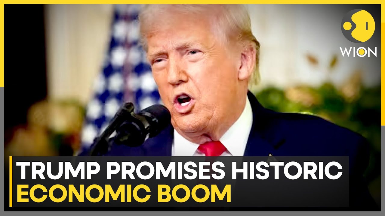 Trump Says US Poised For Unprecedented Economic Boom | Business News | WION