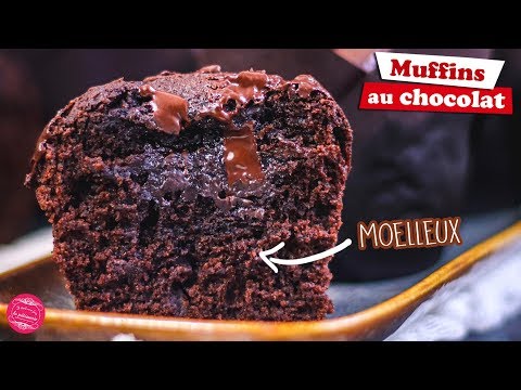 🍫 MUFFINS AU CHOCOLAT HYPER MOELLEUX ! 🍫