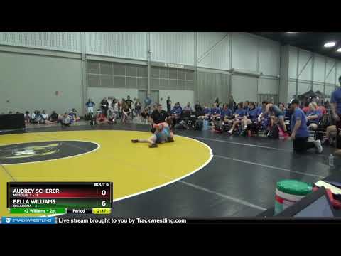 112 Lbs Round 2 (8 Team) - Audrey Scherer, Missouri 2 Vs Bella Williams, Oklahoma E71f