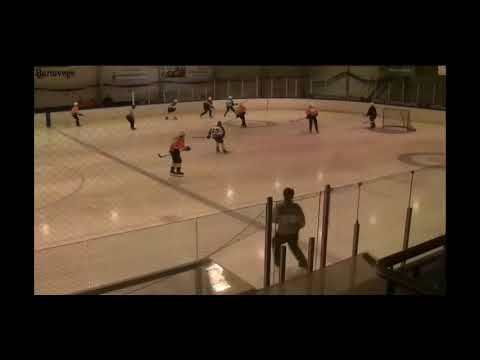 Alene Sankala iskee hienon maalin! Junnukiekkoa parhaimmillaan! 🔥🏒