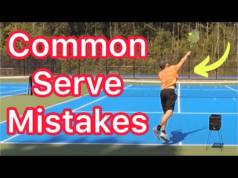 Common Amateur Serve Mistakes (Subscriber Tennis Technique Analysis)