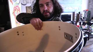 Video thumbnail for Unboxing a Gammon Percussion 5 piece drum set by Drum History Podcast