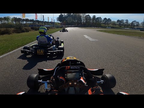 Karting Genk helmet onboard 🇧🇪 - Andrej Petrović