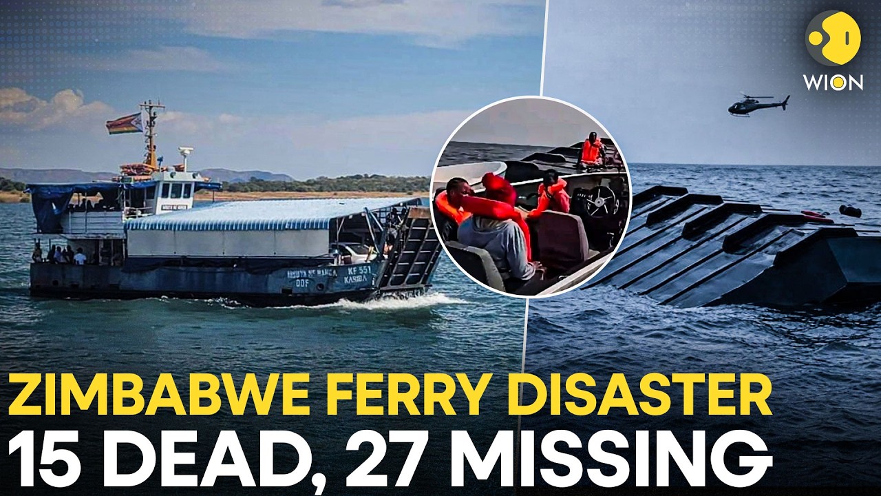 Zimbabwe Ferry Capsizes on Lake Kariba: 15 Dead and 27 Missing | WION Originals
