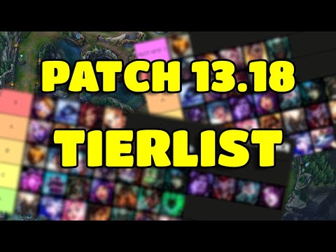 13.18 Patch Ultimate Tierlist Support
