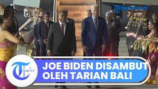 Hadiri Acara Konferensi Tingkat Tinggi G20, Presiden AS Joe Biden Disambut Tarian Bali 