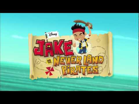 Jake e os piratas da terra do nunca em português (BR)