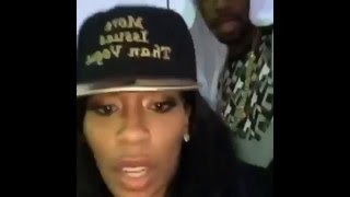 #KMichelle Jamaican accent video is too funny! Singer jokes w/ #ScaffBeezy #Safaree Samuels #LHHATL