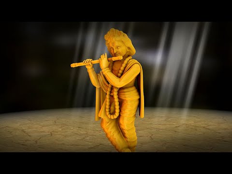 3D Lord Krishna Wallpaper