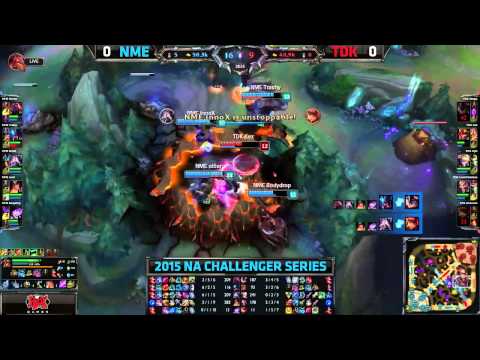 Enemy Esports (NME) VS MSI TDK (TDK) game 1 highlights - NACS Spring Week 1