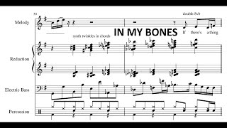 In My Bones- Jacob Collier Feat. Kimbra &amp; Tank and The Bangas (Transcription)