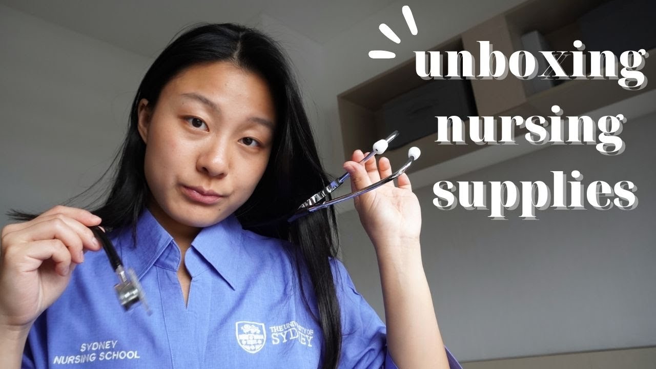 UNBOX MY NURSING EQUIPMENT WITH ME 🩺