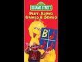 My Sesame Street Home Video Play Along Games Songs Sony Wonder Print
