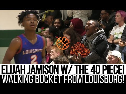 Elijah Jamison Is A Walking Bucket! Drops 40 Against Rival School!