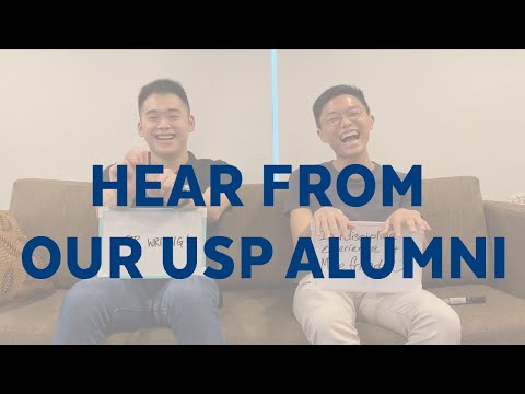 Hear from USP Alums Lim Cheng Lei & Teh Chee Yang