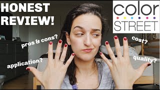 DIY Mani & Tutorial of Color Street Nails GONE WRONG | HONEST Review!