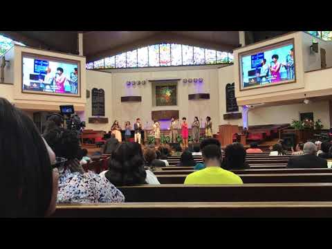 Černošská bohoslužba na Oakwoodské univerzitě v Alabamě