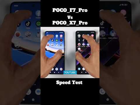 POCO F7 Pro vs POCO X7 Pro – SPEED TEST SHOWDOWN! ⚡ Who Wins? 😱"#shorts