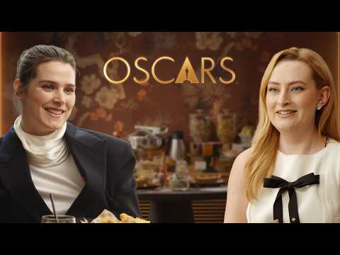 Inga Ibsdotter Lilleaas tutors Amelia Dimoldenberg's Norwegian Flirts | Oscars Pre-Luncheon Luncheon