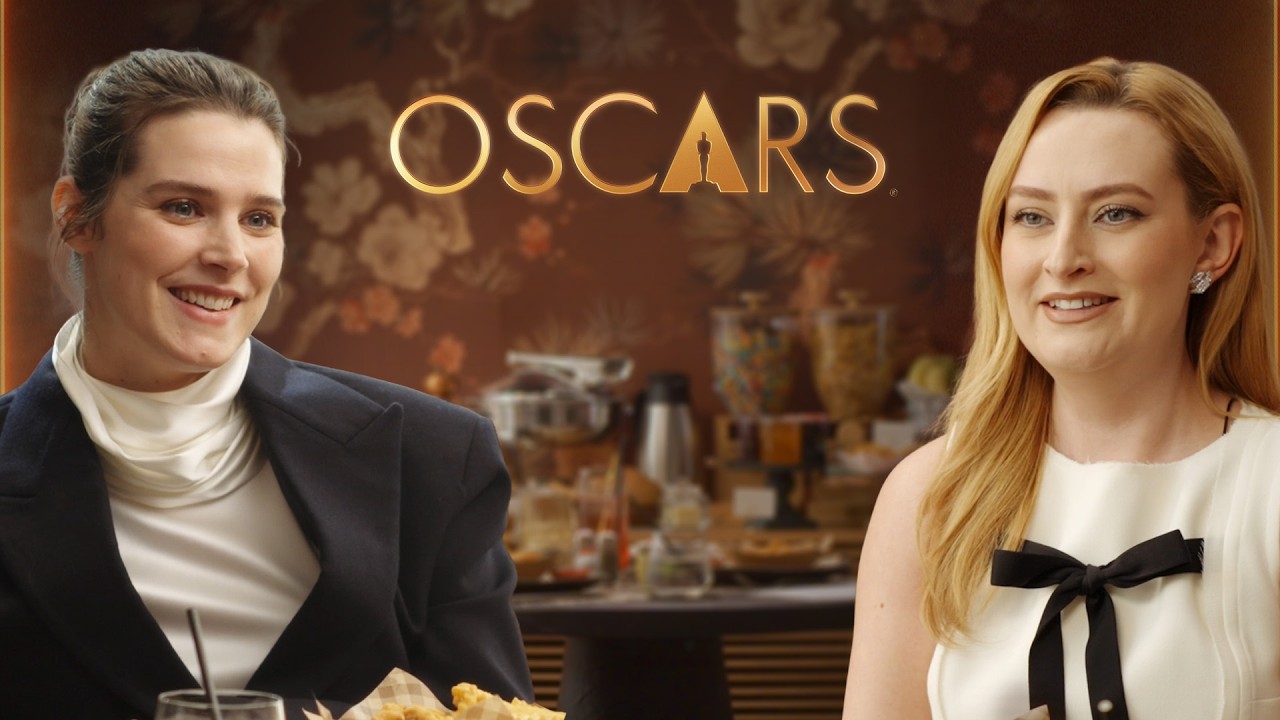 Inga Ibsdotter Lilleaas tutors Amelia Dimoldenberg's Norwegian Flirts | Oscars Pre-Luncheon Luncheon