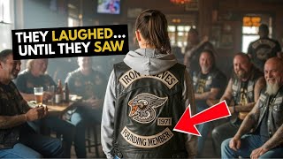 Bikers Laughed at the Teenage Girl — Until Her Patch Silenced the Entire Room