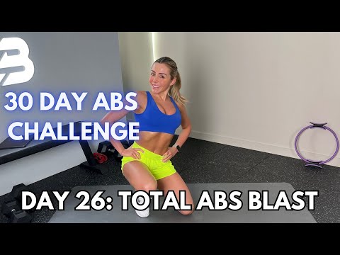 30 DAY ABS CHALLENGE | DAY 26 | TOTAL ABS BLAST