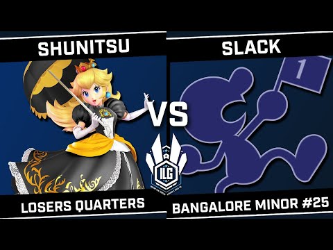 Shunitsu (Peach) vs Slack (Game & Watch) - ILG Bangalore Minor #25