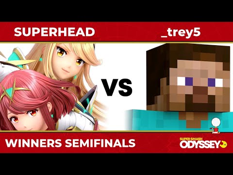 SSO 39 - UTA | SUPERHEAD (Pyra Mythra) VS UTDe | _trey5 (Steve) - Winners Semifinals - SSBU