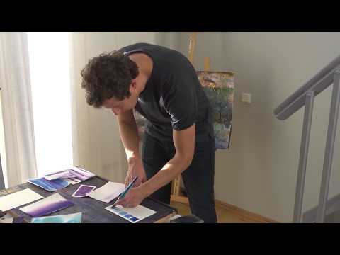 Ateljé 5 – En grundkurs i akvarell / #6 Olika valörer av samma färg