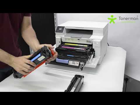 Hewlett Packard (HP) HP 216A Magenta LaserJet dažų kasetė video