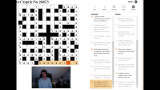 Solving The Times crossword on 3 November 2017