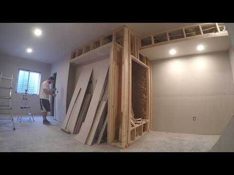 Basement Finishing - Time Lapse
